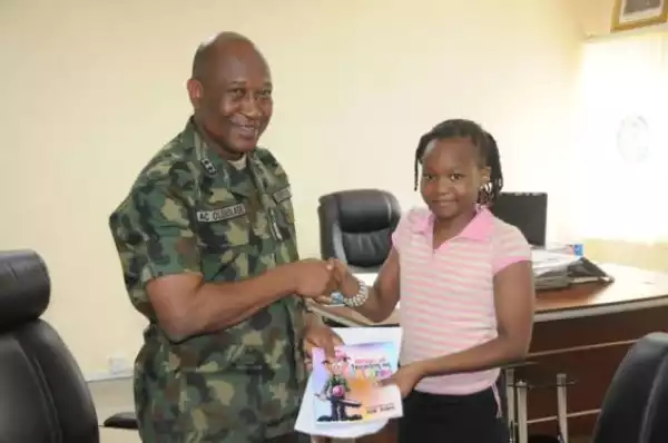 Amazing!! 9-Year-Old Nigerian Girl Writes A Book On Terrorism [See Photos]